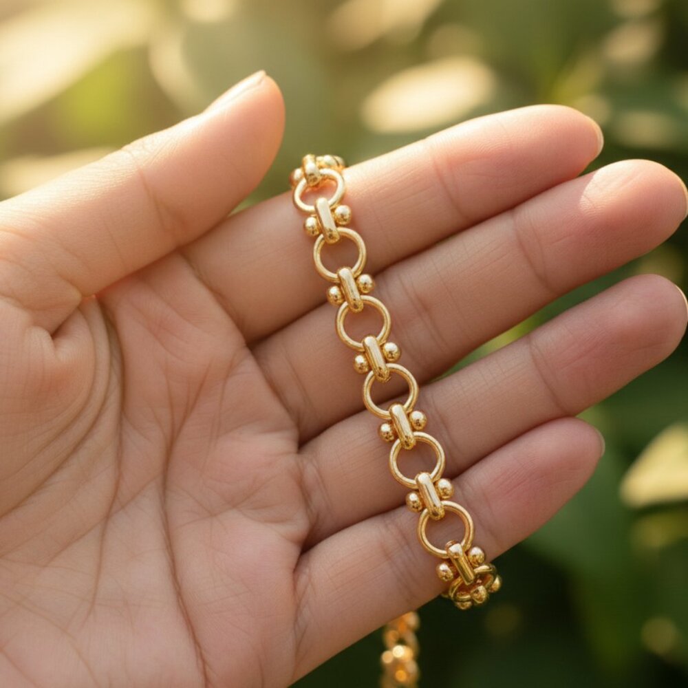 "Trendy Handmade Bracelet – A Thoughtful Gift for Girls & Women | UNVRC1608 - Picture 4 of 5